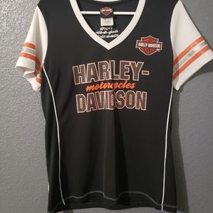 Black Harley Davidson shirt